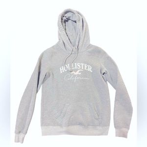 Women’s Hollister California Hoodie | Color: Grey/Pink | Size: XS